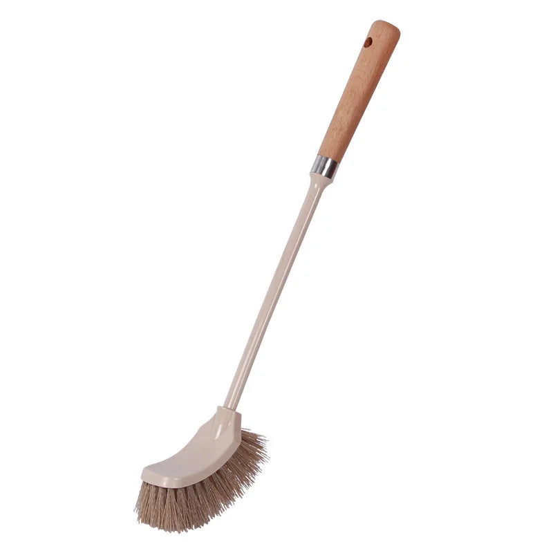 Wooden Long Handle Cleaning Toilet Brush Long Handle